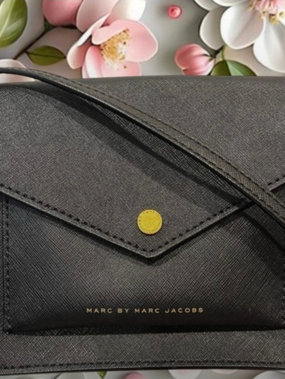 Marc by Marc Jacobs Black Crossbody Envelope Bag